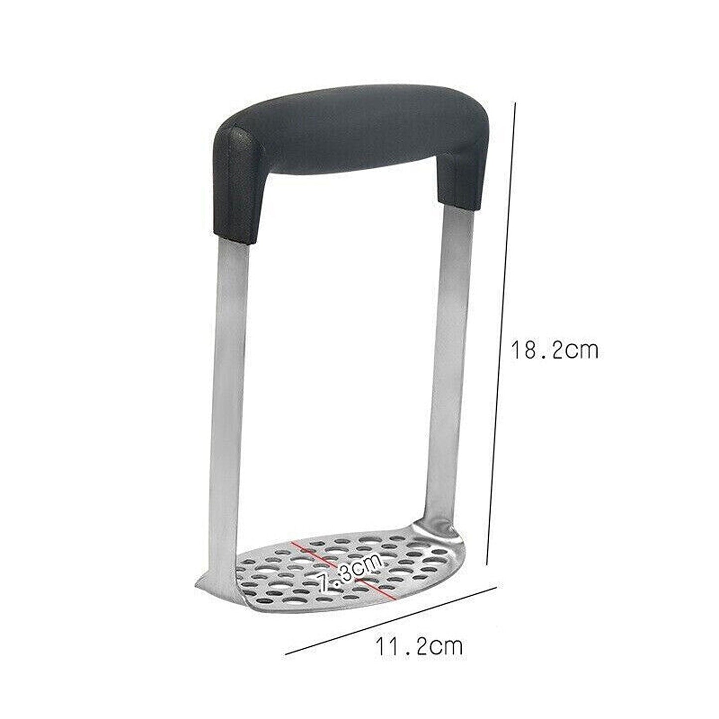 Heat Resistant Stainless Steel Potato Masher and Vegetable Press