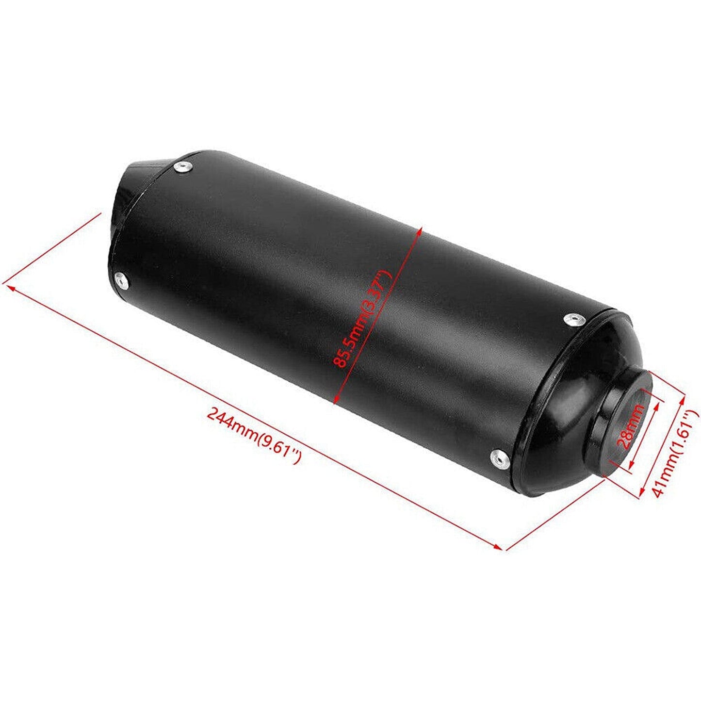 Muffler Exhaust Pipe Clamp for 125cc to 160cc Dirt Bikes