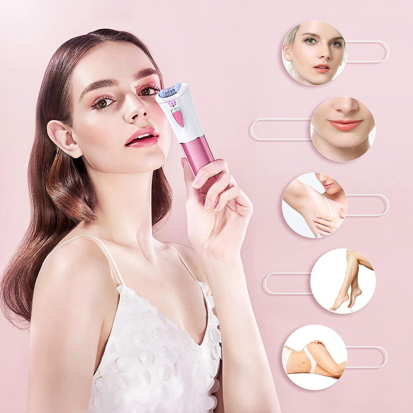 Facial Hair Remover Glide Smooth Epilator Body Women