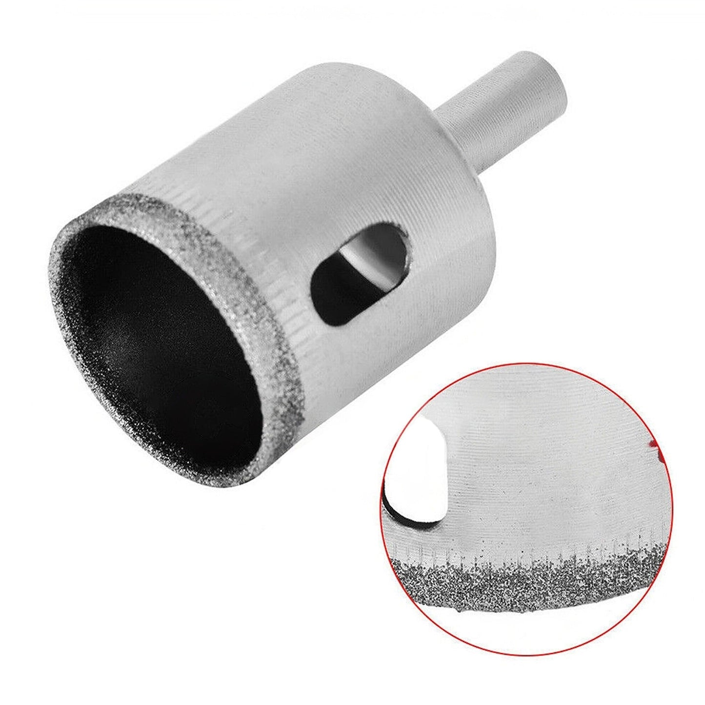 16pcs Glass Marble Tile Hole Saw Cutter Diamond Drill Bit Set