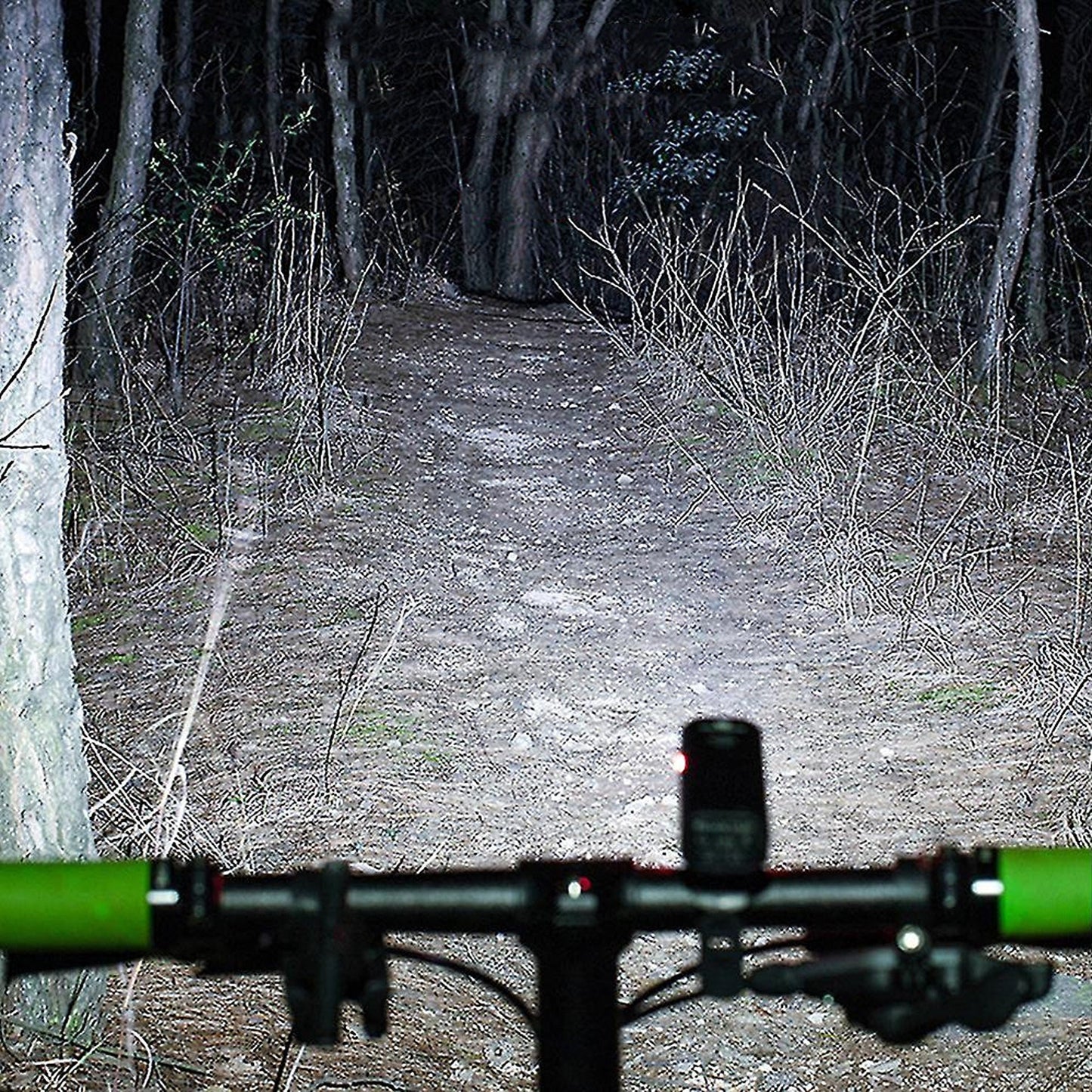 Bike Lights Front Rear LED Rechargeable Headlight Set