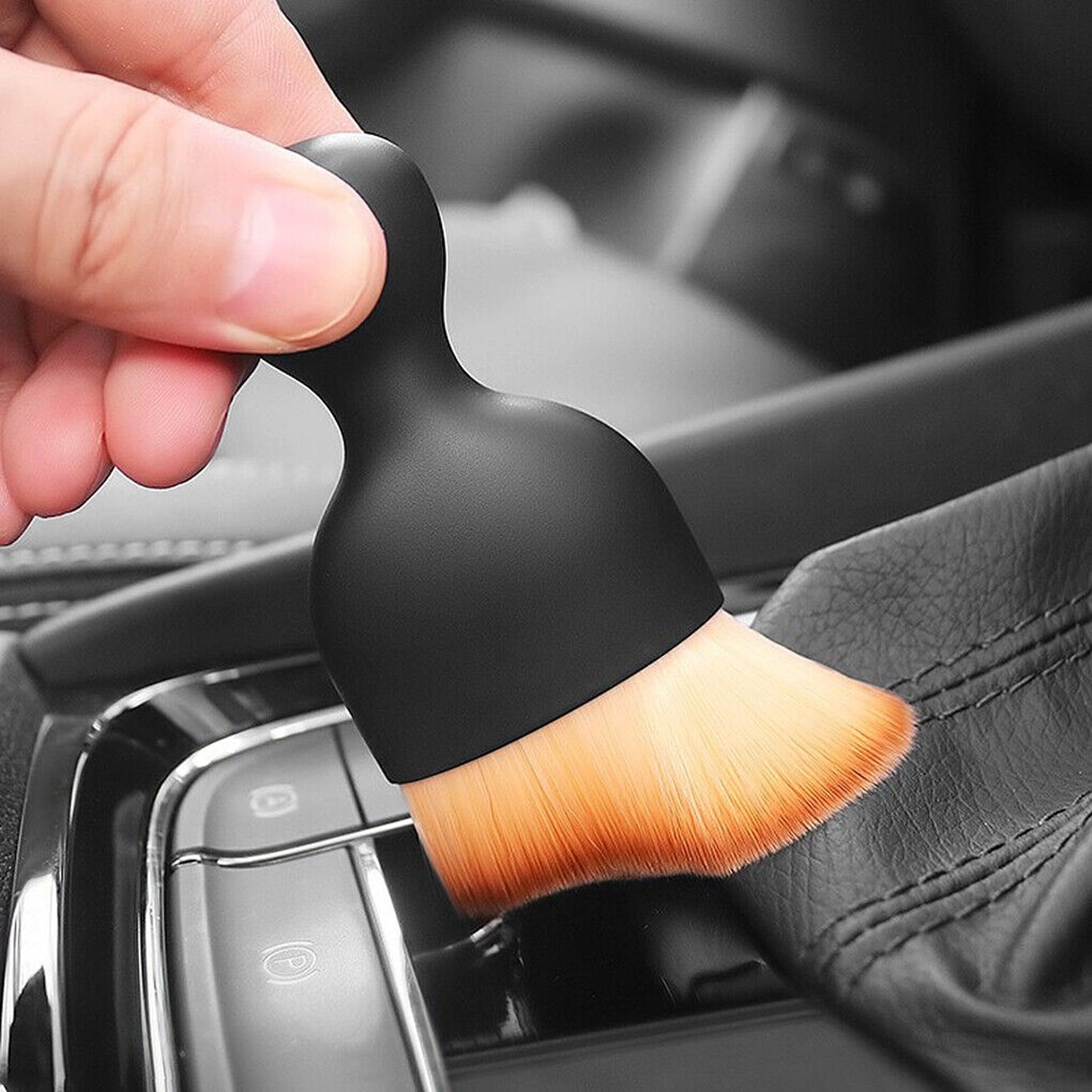 2pcs Car Interior Cleaning Brush Set for Air Conditioner Vents