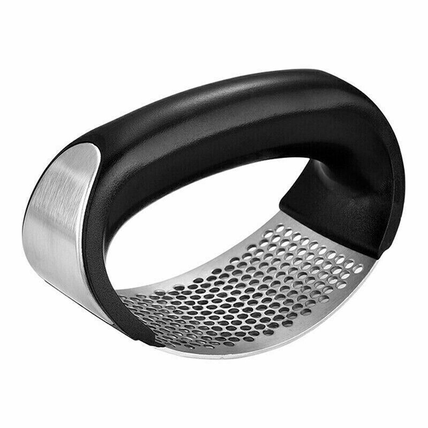 Manual Rocking Garlic Press Stainless Steel Kitchen Mincer