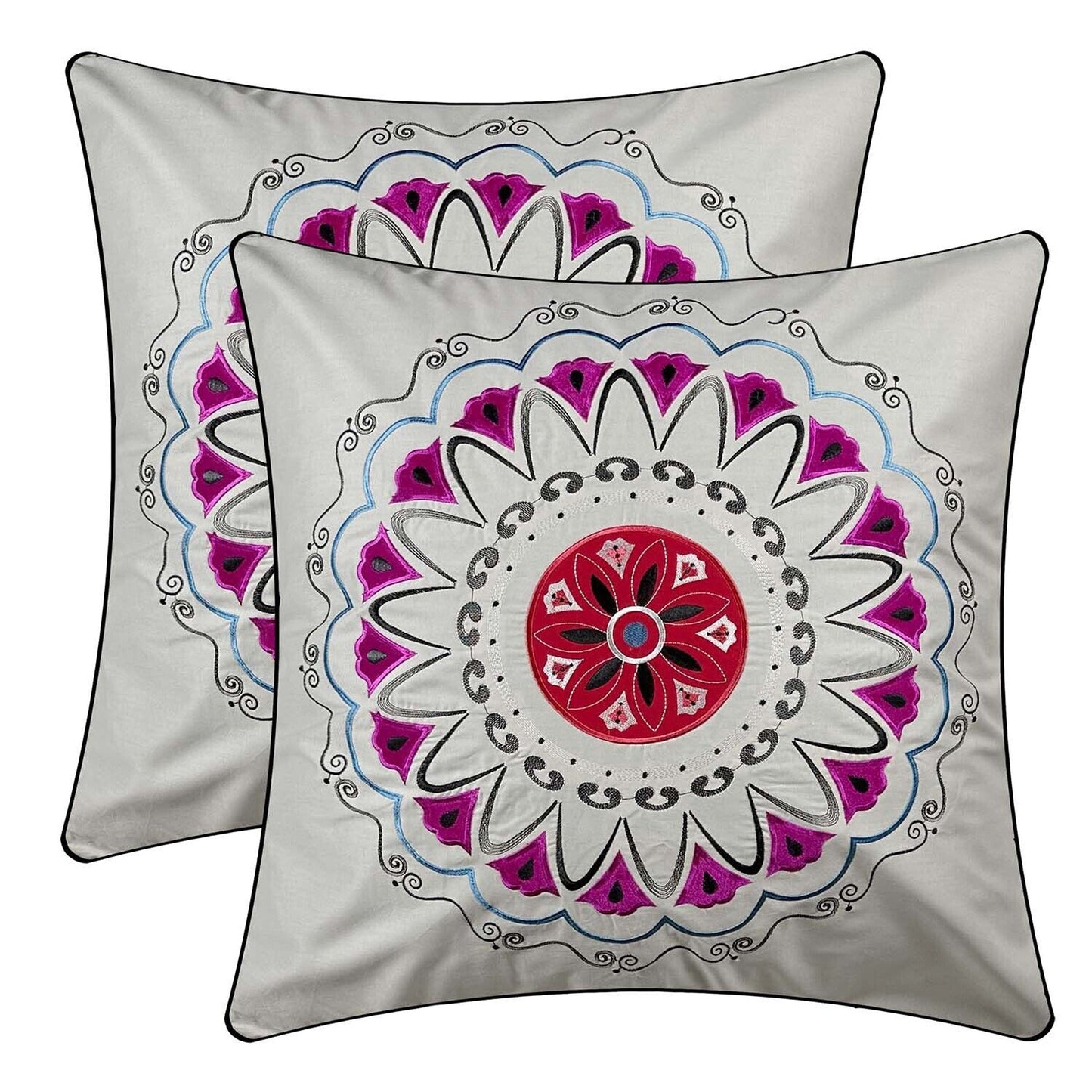2pcs European Pillowcases Continental Pillowcases 65 x 65cm