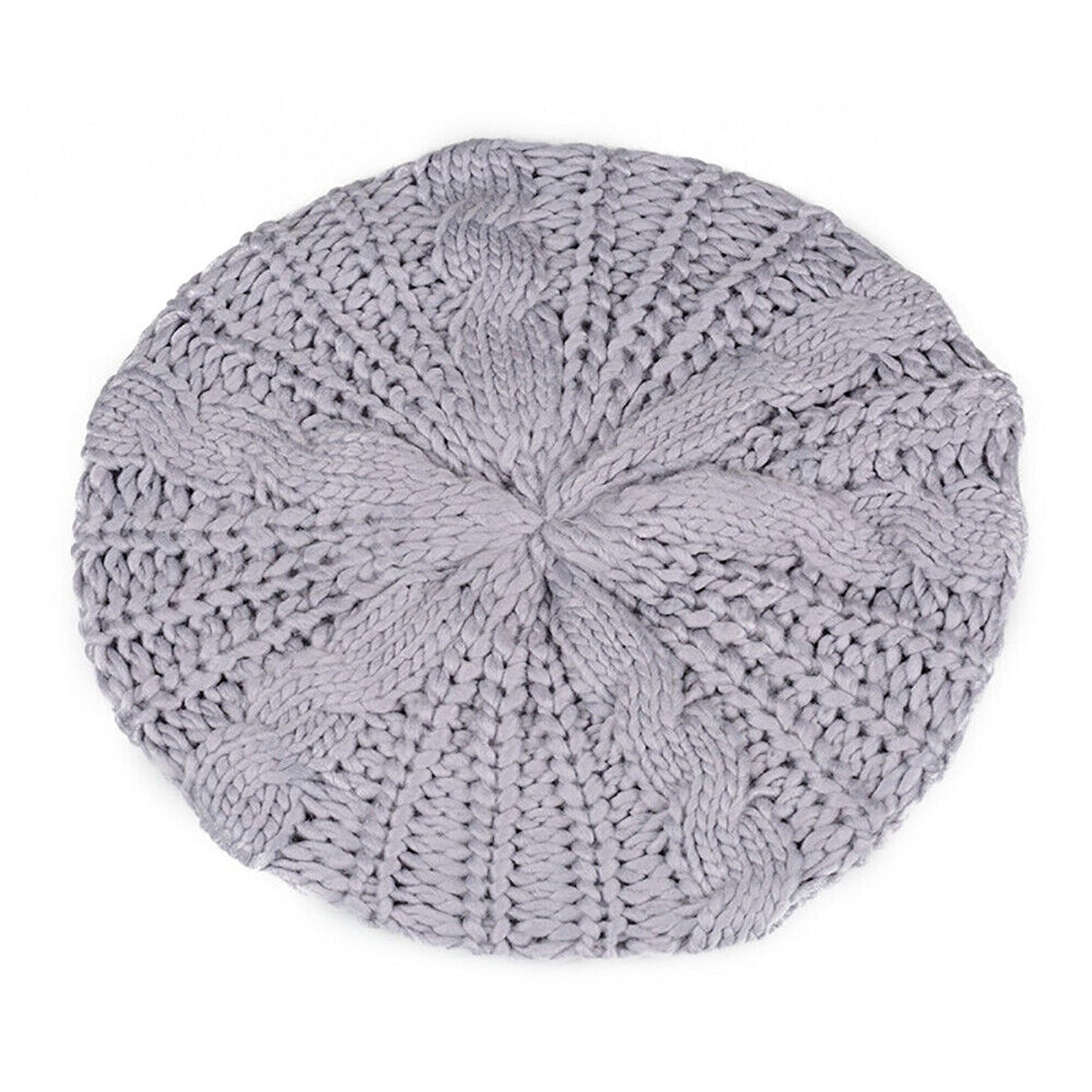Winter Warm Slouchy Knitted Crochet Cap for Women