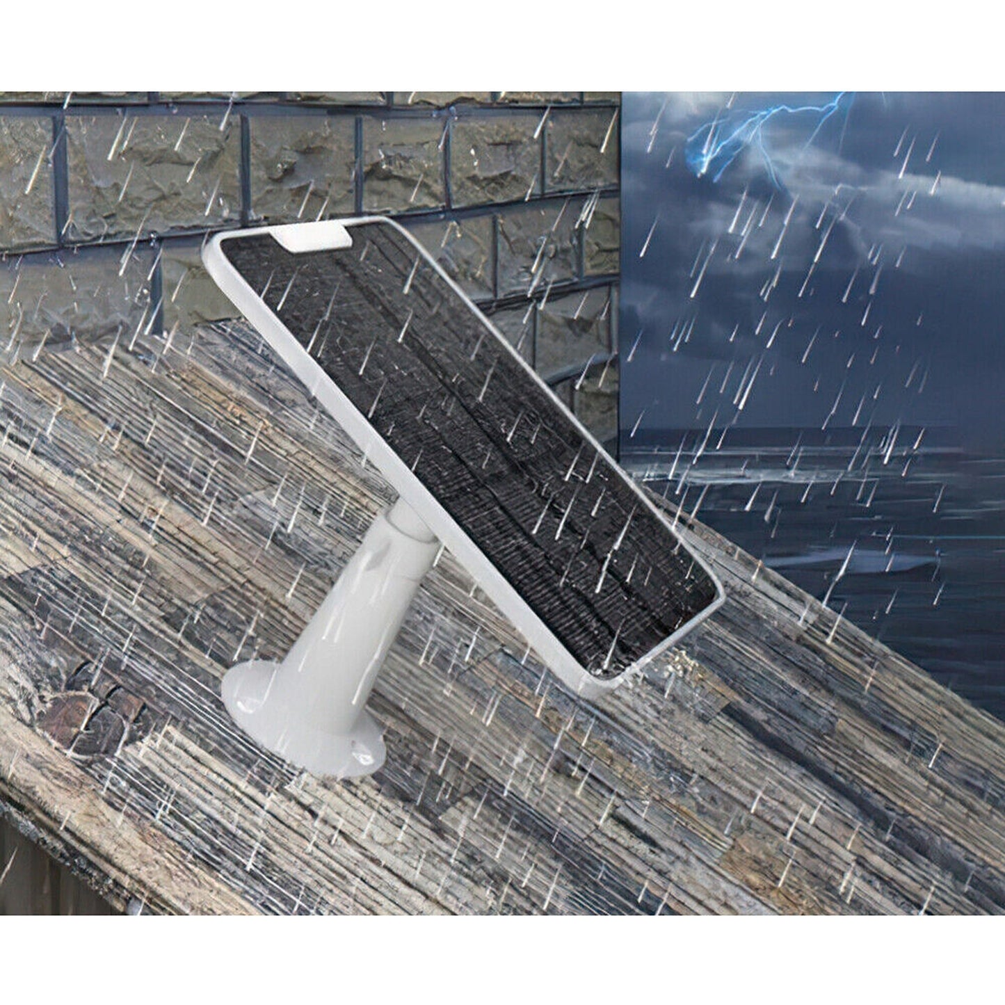 4W Solar Panel Charger for Arlo Security Cameras Pro 3 Pro 4 Ultra