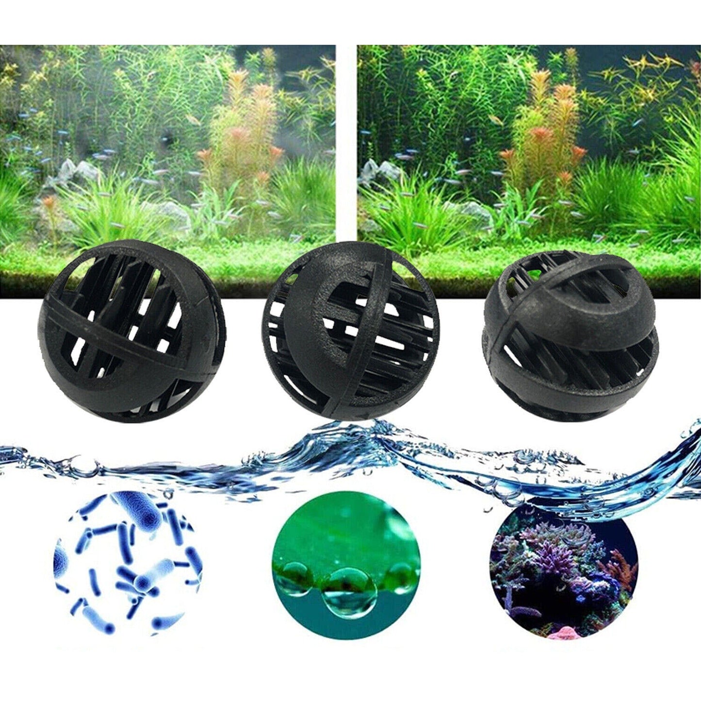 Biological Bio Balls Filter Media for Aquarium Fish Tank Pond