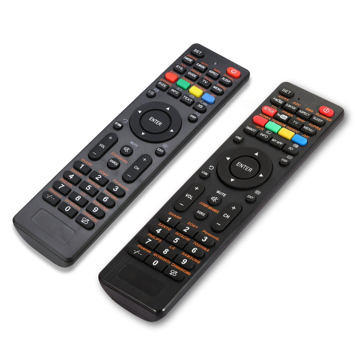 Universal LCD LED TV Remote Control Compatible with Sony Samsung Panasonic LG TCL Soniq