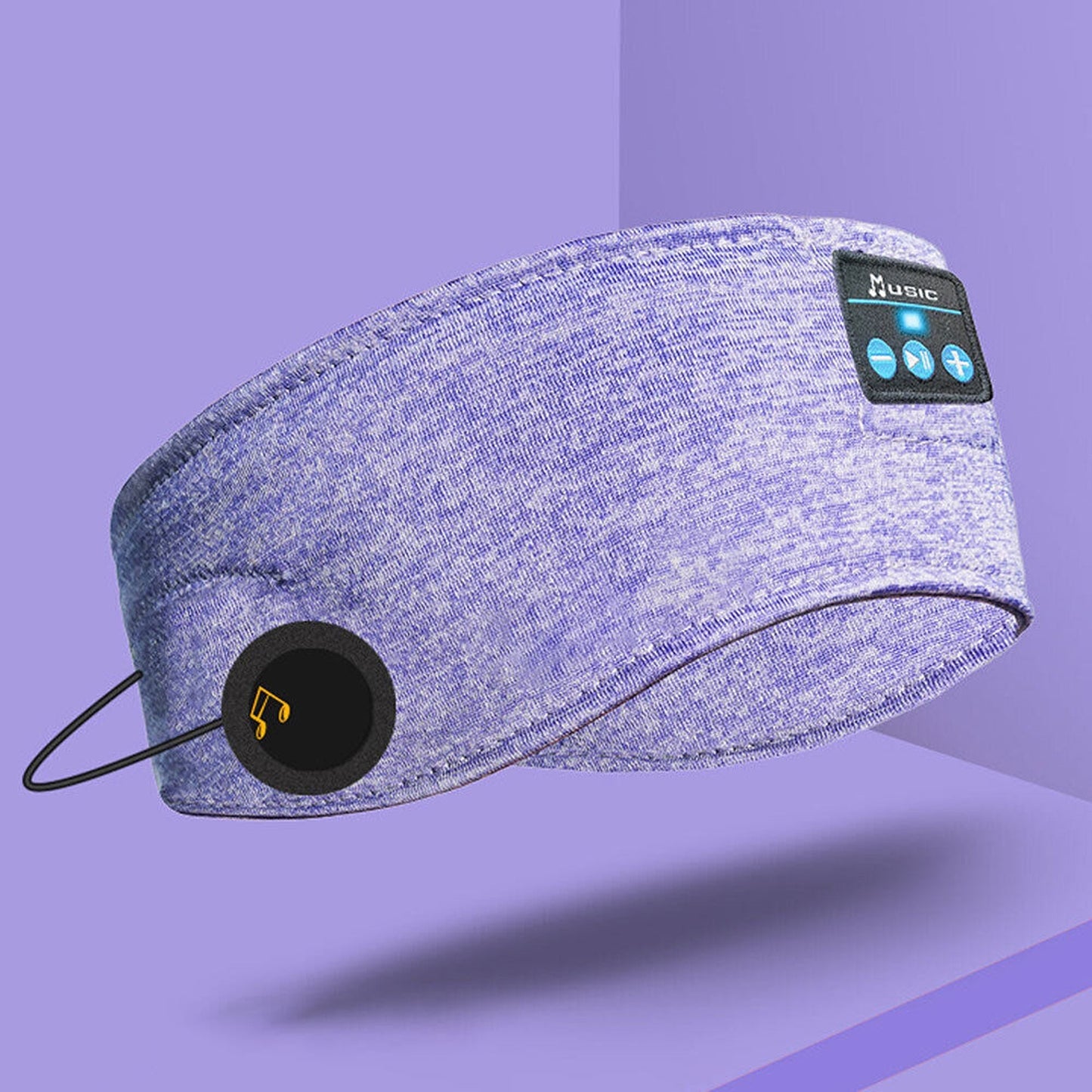 Sleep-Friendly Bluetooth Headphones in Headband with Detachable Speaker
