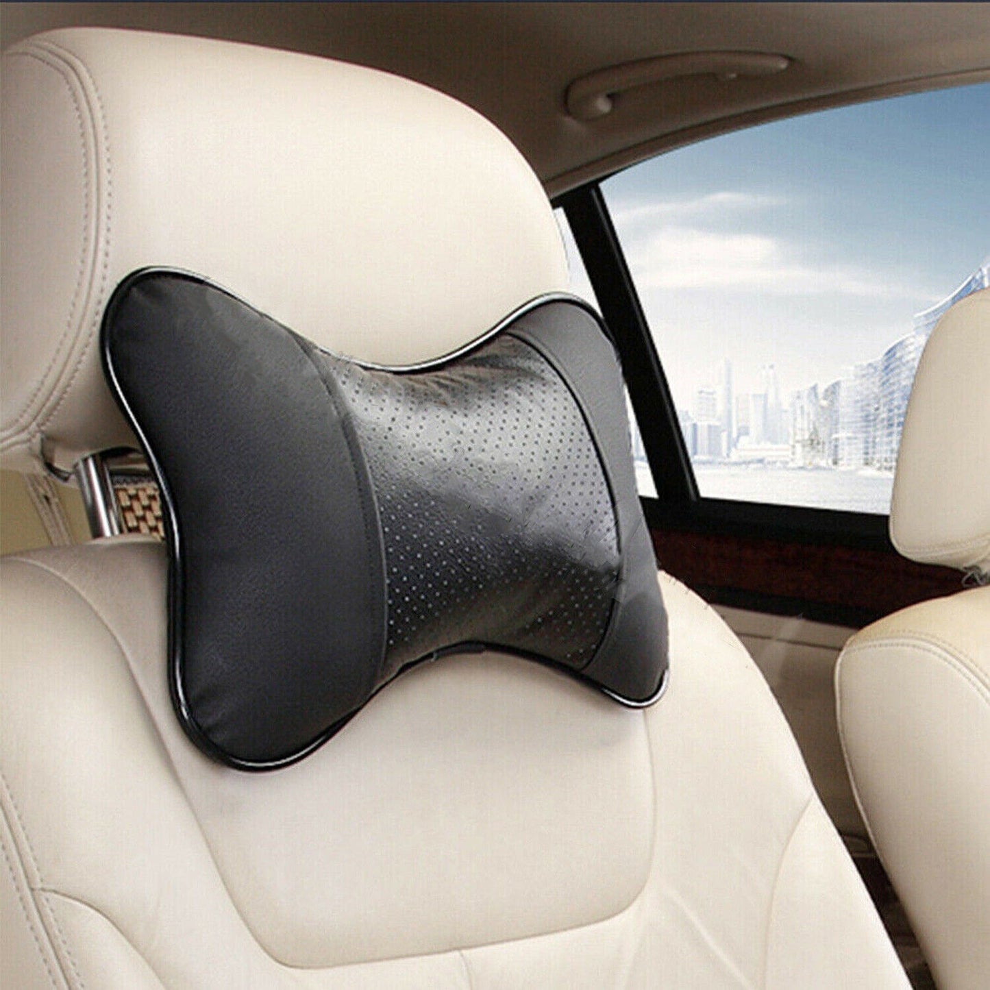2pcs Car Seat Cushion for Head and Neck Support Safety Pillows