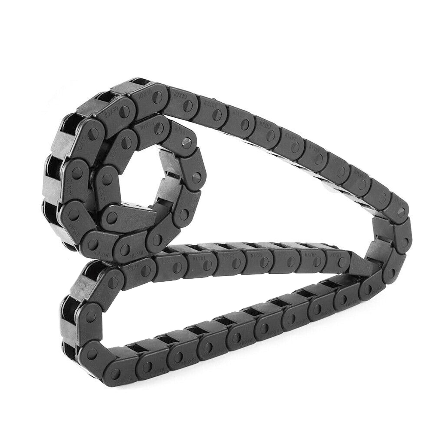 Machine Tool Cable Drag Chain Plastic Towline Carrier Nested