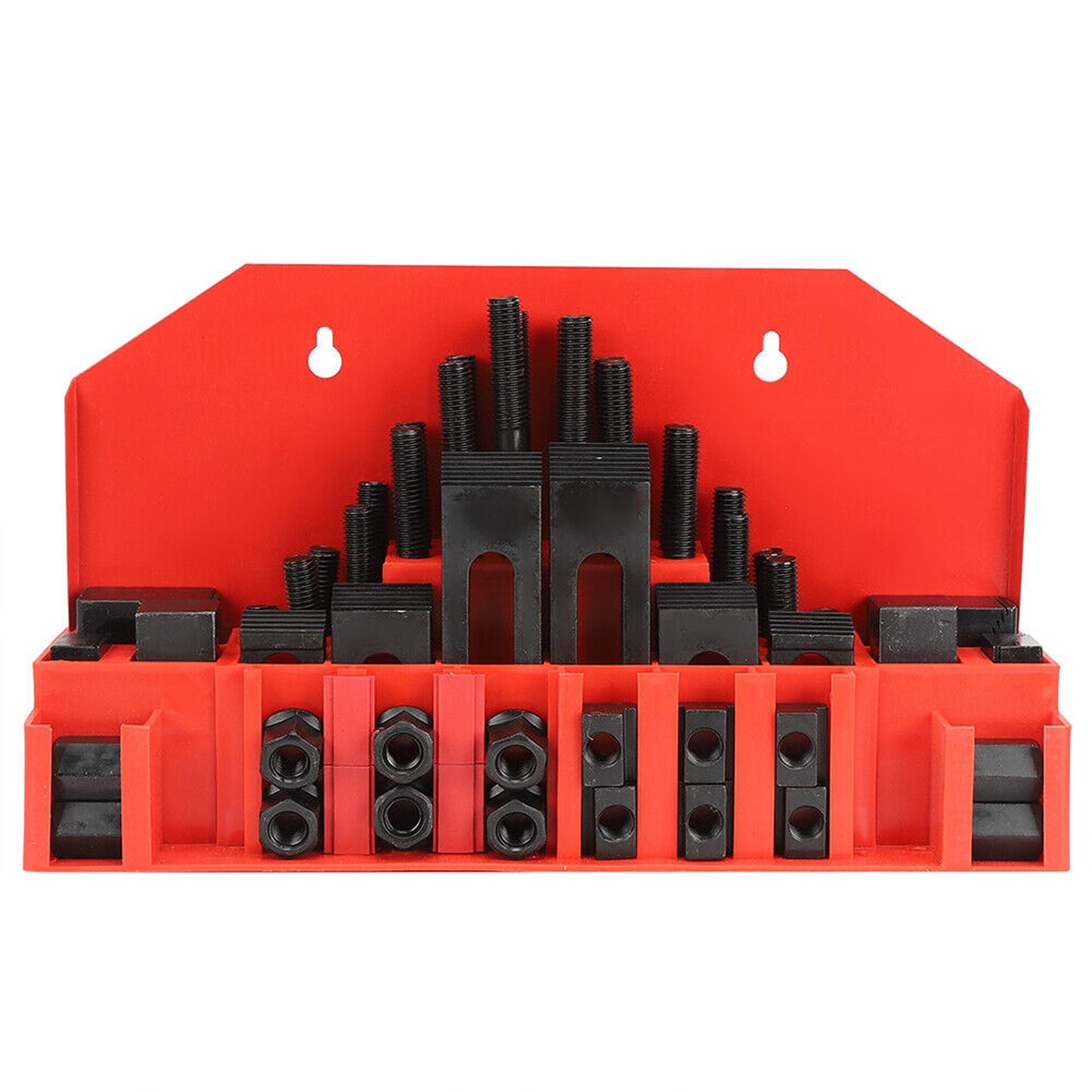 58pcs Lathe Milling Machine Clamping Set M10 T-Slot Clamp Kit