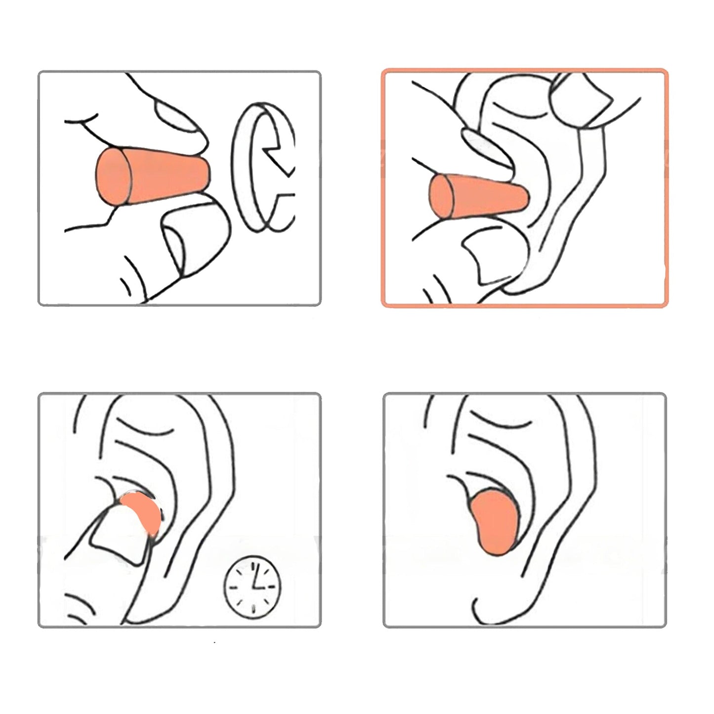 Disposable Foam Earplugs Noise Cancelling for Sleep and Snore