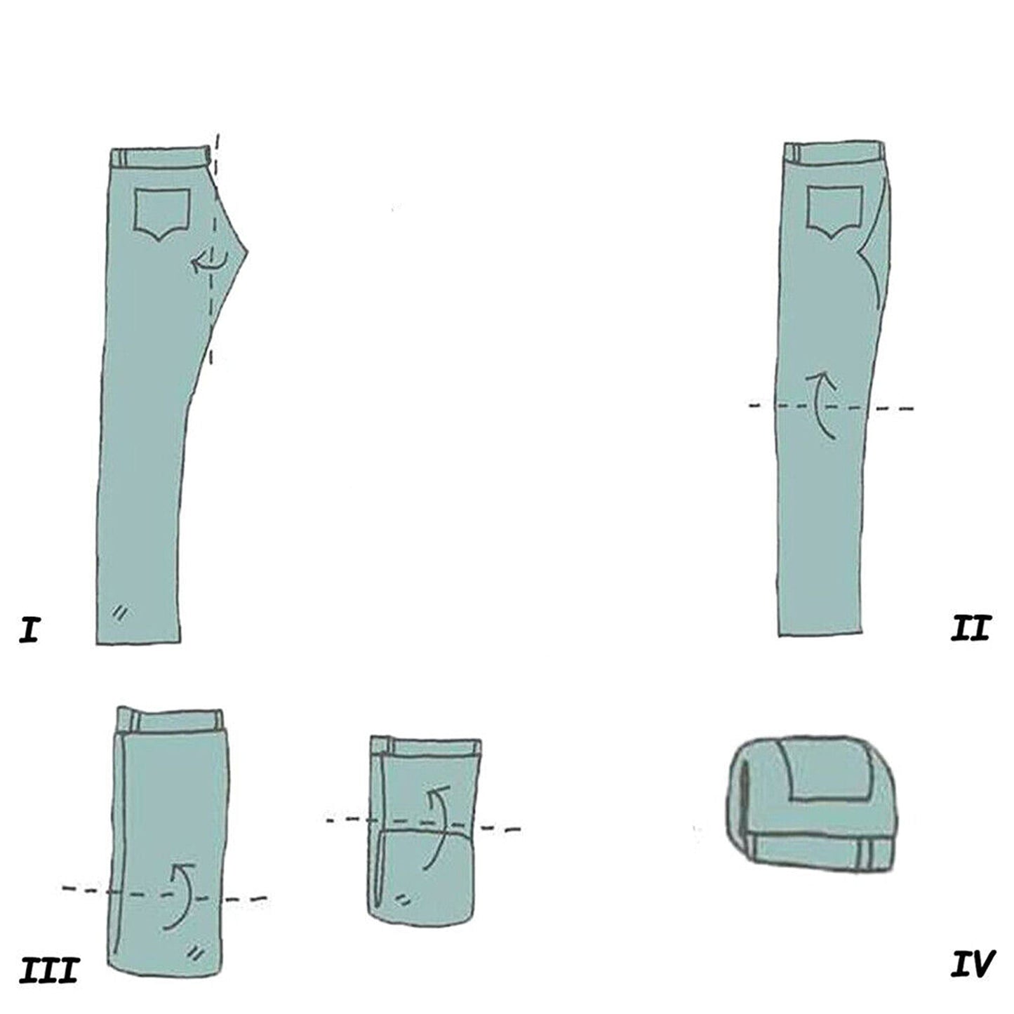 7 Grid Foldable Mesh Organizer for Wardrobe Clothes and Jeans Storage