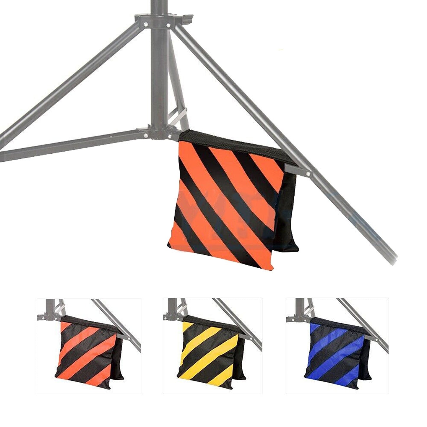 4pcs Photography Weight Bags for Light Stand Stability Sand Ballast