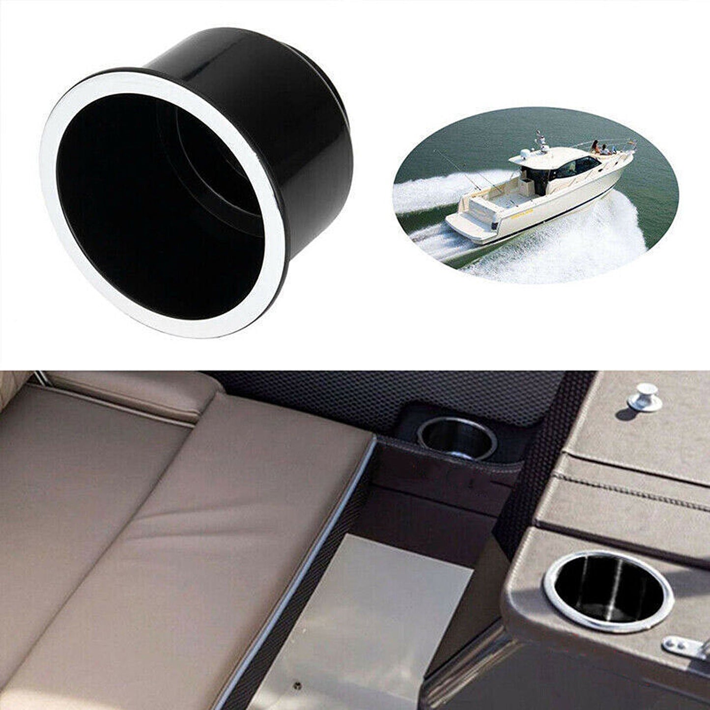 4pcs Universal Drink Cup Holders for Boat Car and RV