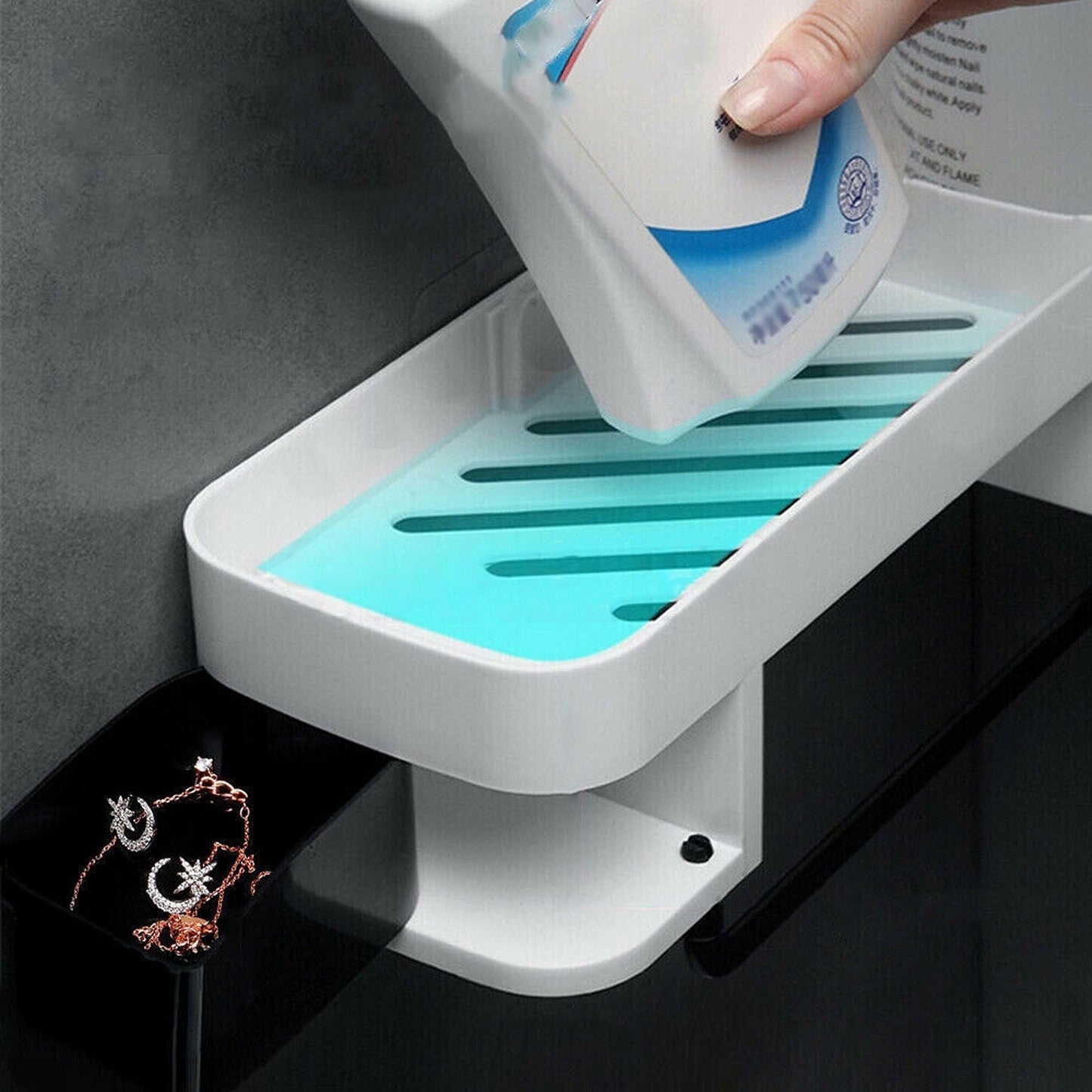 Shower Corner Shelf for Shampoo and Soap Bathroom Organizer Caddy