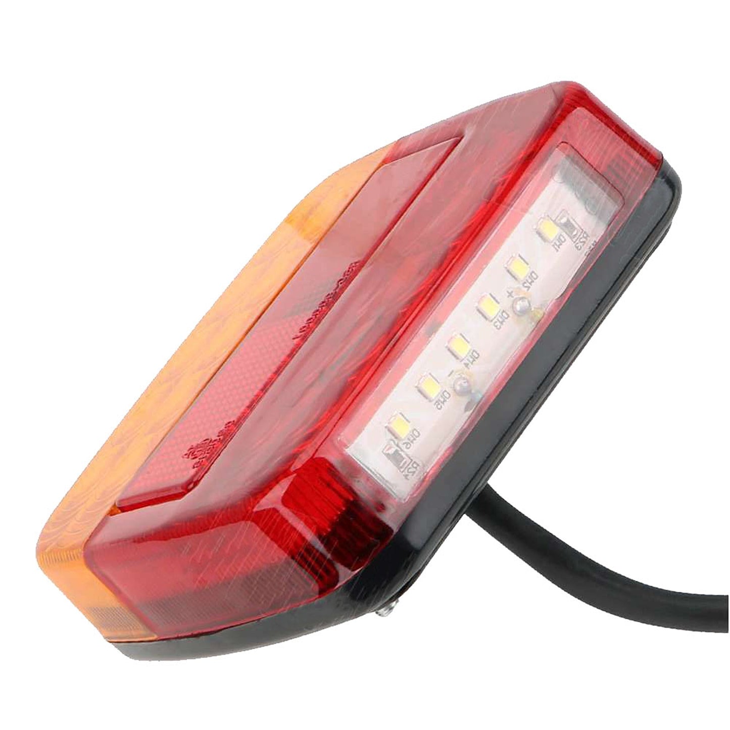2pcs Submersible Trailer Tail Lights 26 LED Boat and Truck Lamp Kit