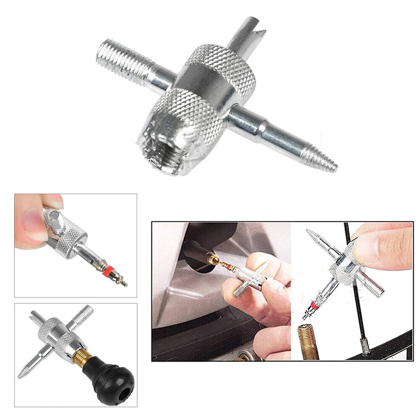 Tire Valve Puller Quick Remover Car Repair Tool 43pcs