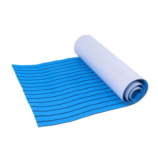 Blue Teak-Like EVA Foam Marine Decking Mat for Boats 90x240cm