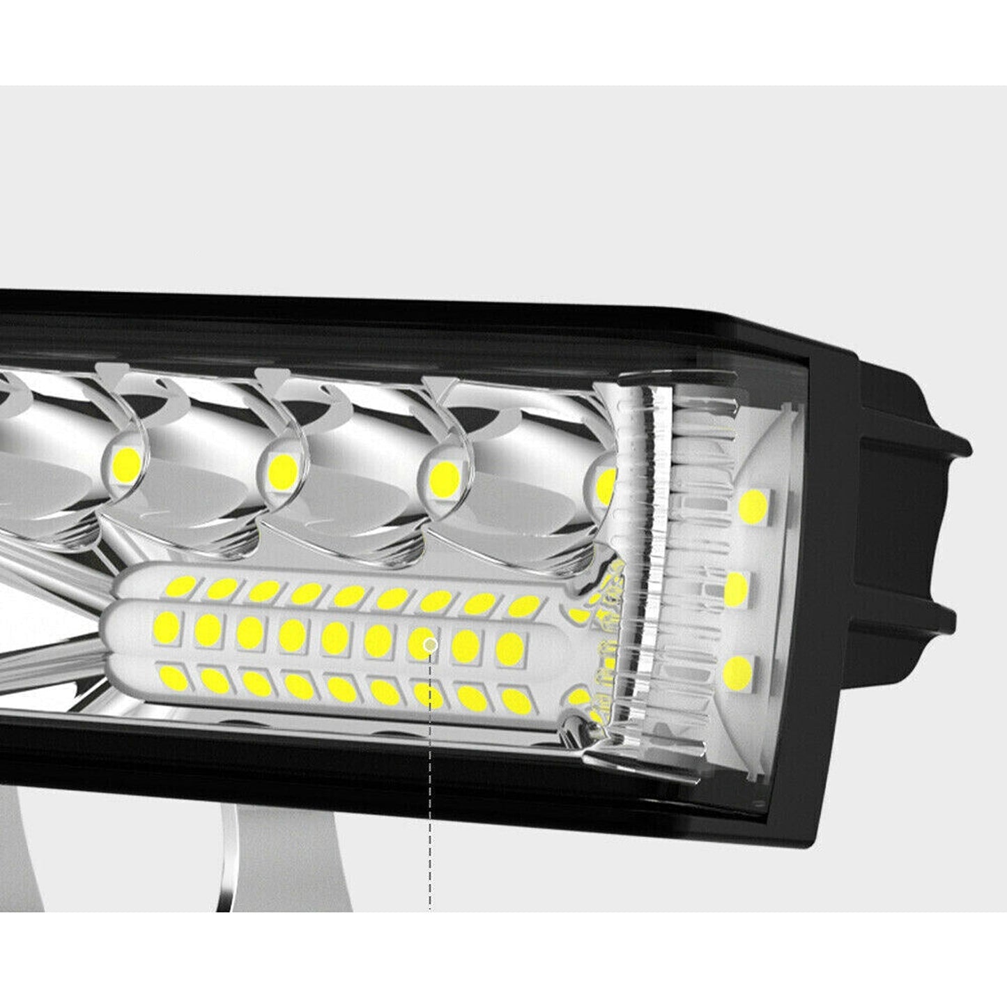 2pcs LED Light Bar Pods with Flood and Spot Beam for Offroad 4WD SUVs