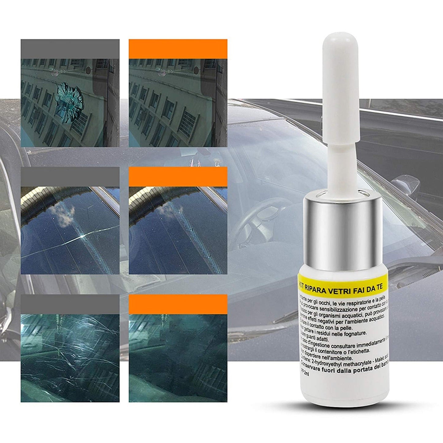 Car Windscreen Repair Tool Windshield Glass Chip Fix Kit