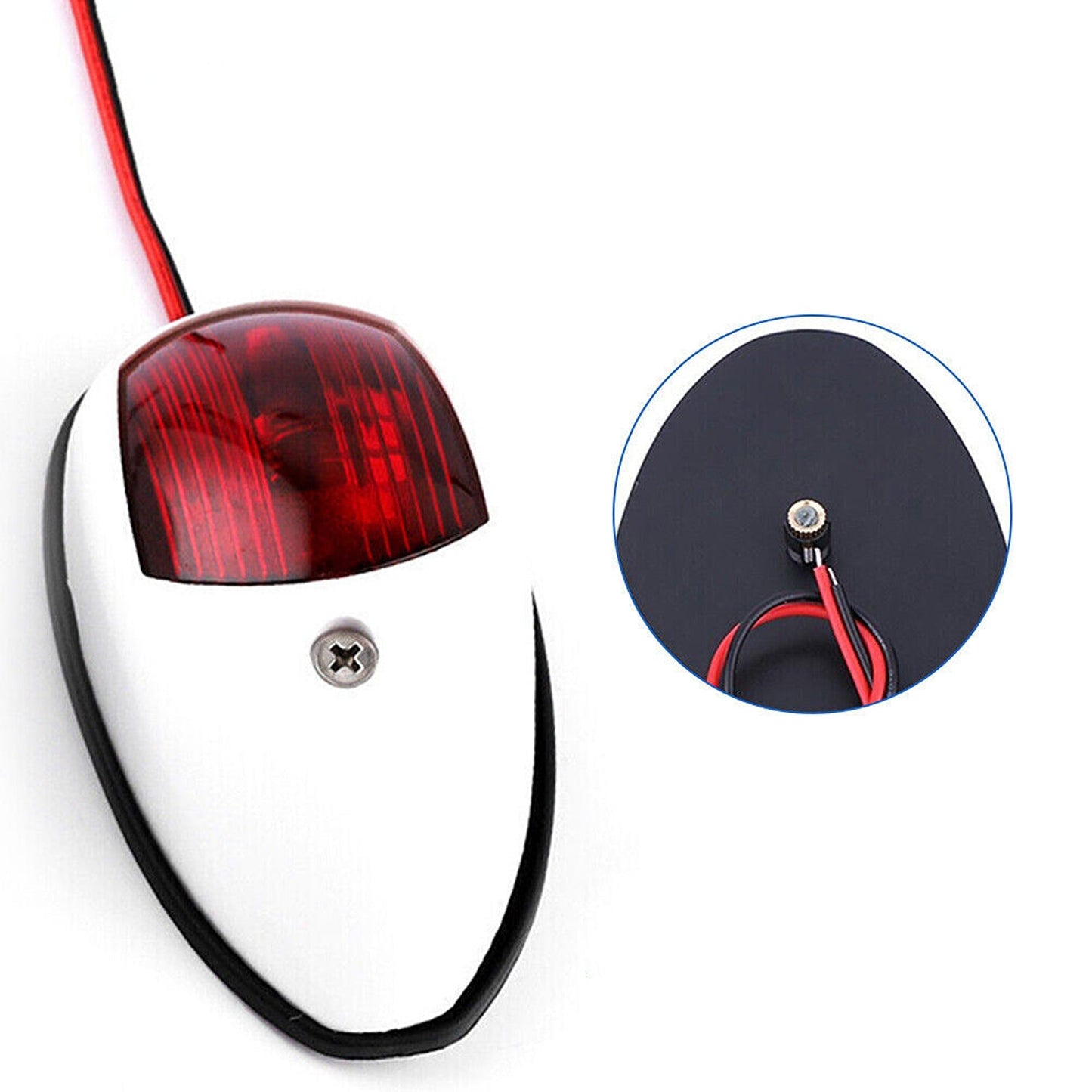 2pcs Marine Navigation Lights Side Starboard Lamp Port Yacht Boat