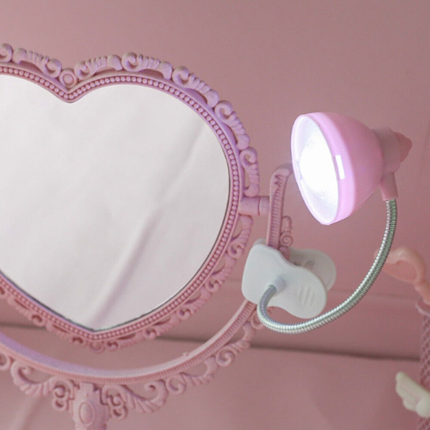 Flexible LED Reading Light with Clamp for Desk or Bedside