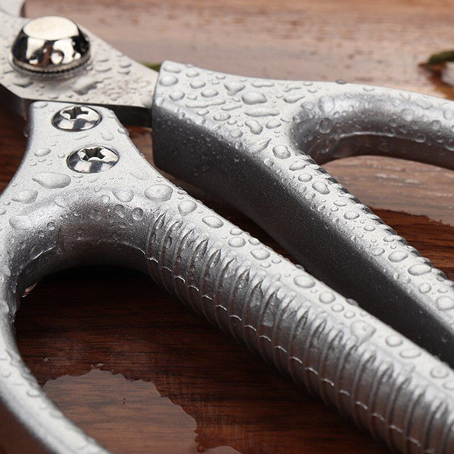 Heavy Duty Kitchen Scissors for Chicken Bones and Fish Includes Bottle Opener