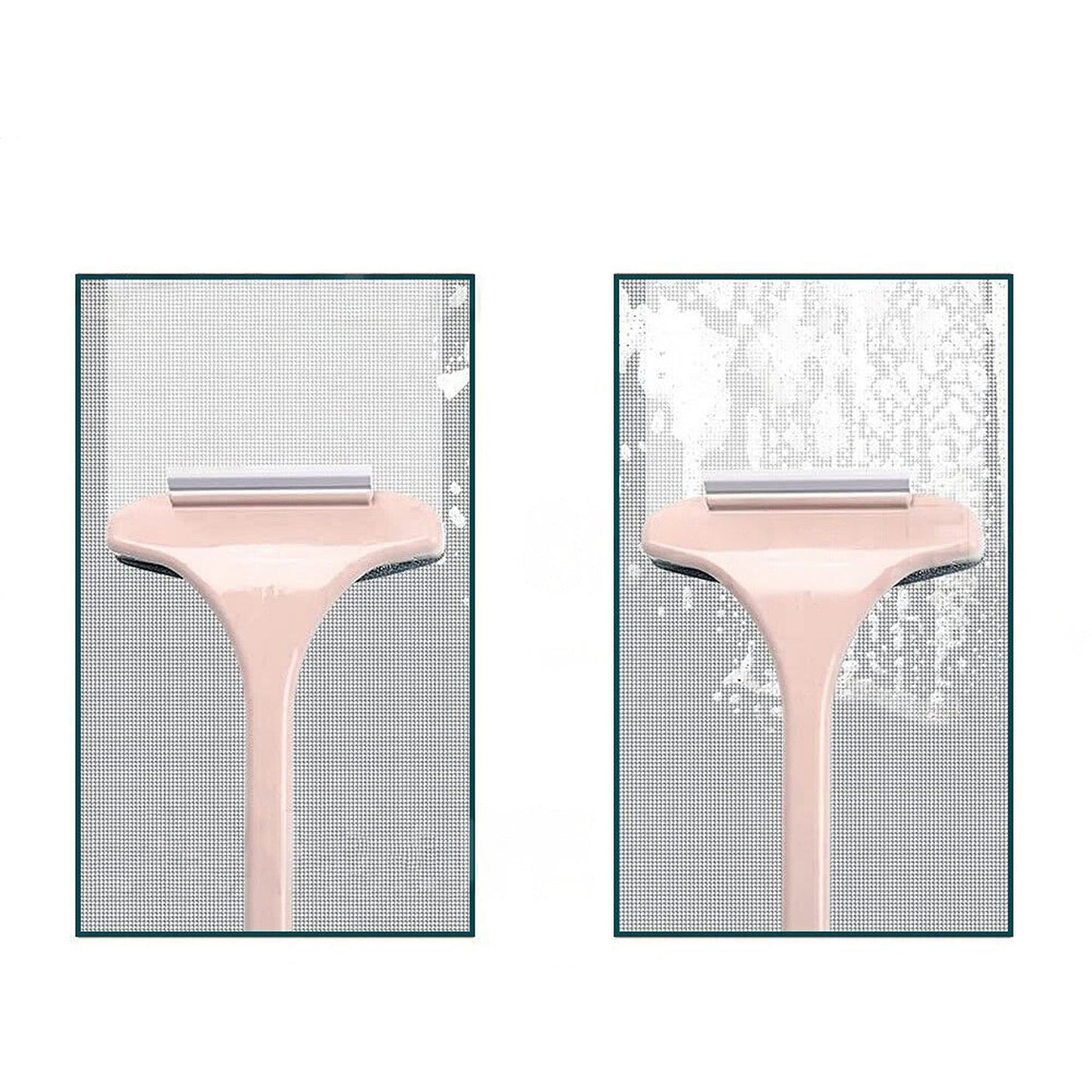 Innovative Double-Sided Glass Cleaning Brush Window Cleaner Tool