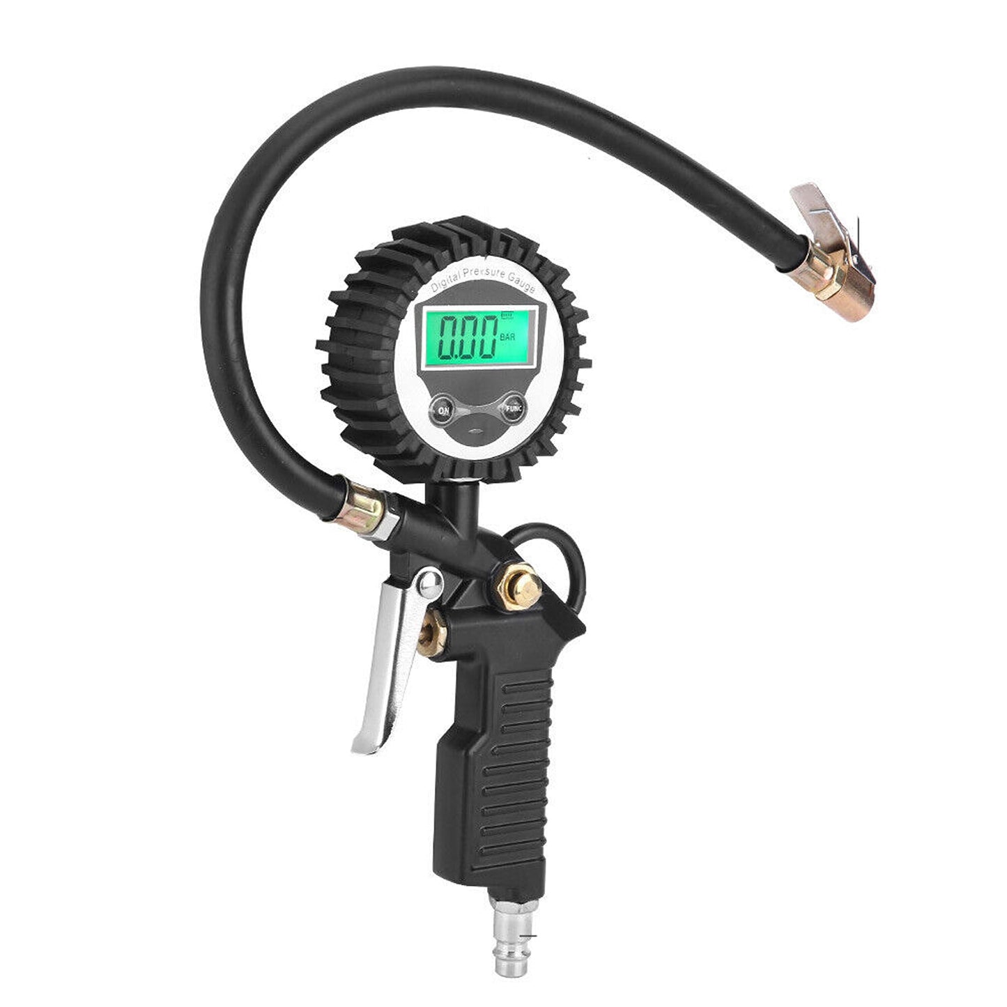 Digital Tyre Pressure Gauge with Air Inflator for Trucks and Cars