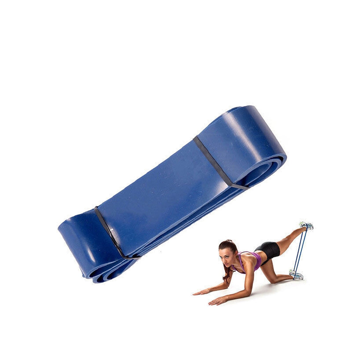 Pull Up Chin Up Training Exercise Gym Power Resistance Rubber Band