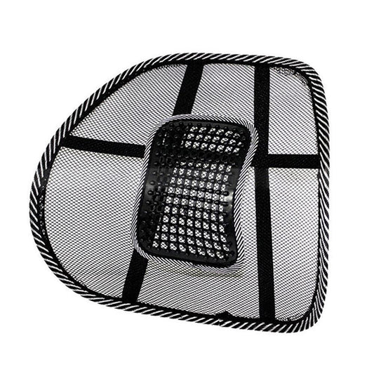 2pcs Mesh Lumbar Support Back Rest for Office Chairs and Car Seats