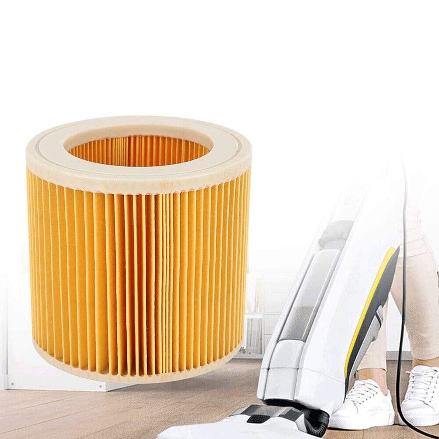 Wet and Dry Vacuum Cleaner Filter Set for Karcher WD WD2 WD3 Series