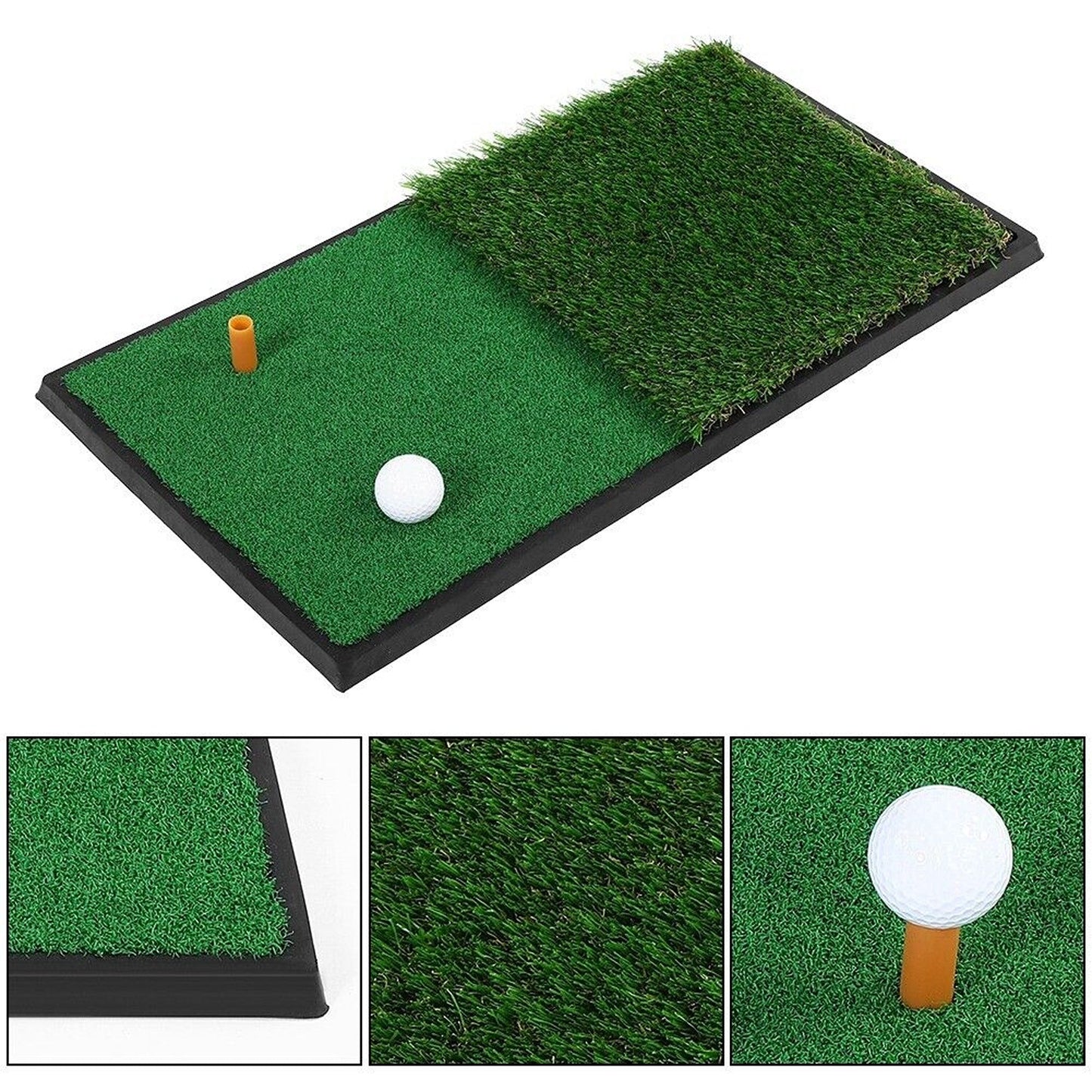 Golf Driving Netting Cage Practice Net Mat for Hitting and Chipping