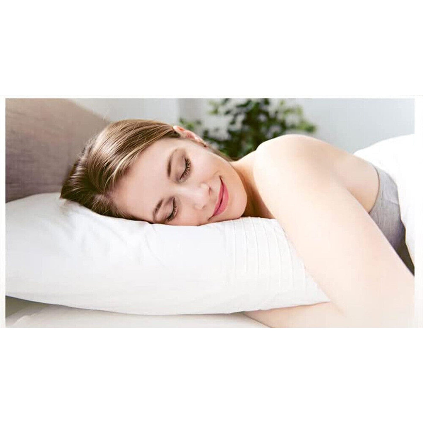 White Ultra Soft Egyptian Cotton Duvet Quilt Cover Set with Pillowcases