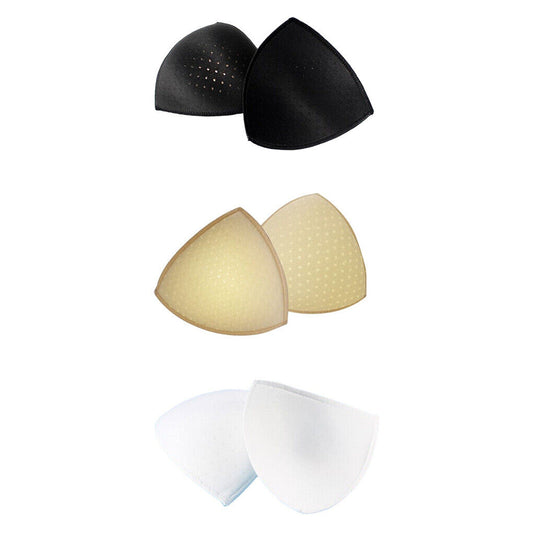3pairs Push-Up Bikini Pads Sports Bra Inserts Removable Women - 3 Pairs