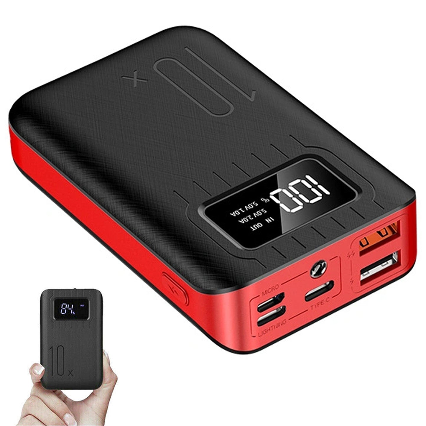 Power Bank Mini USB Backup Battery Mobile Phone Charger 10000mAh