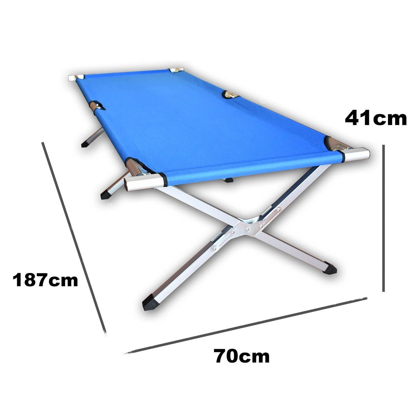 Lightweight Portable Camping Bed Stretcher with Carry Bag