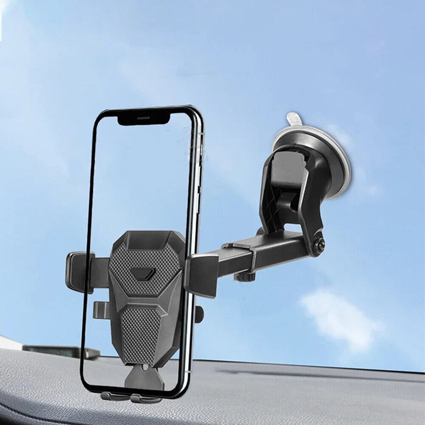 Phone Holder Mount Dashboard Suction Car Mobile Stand