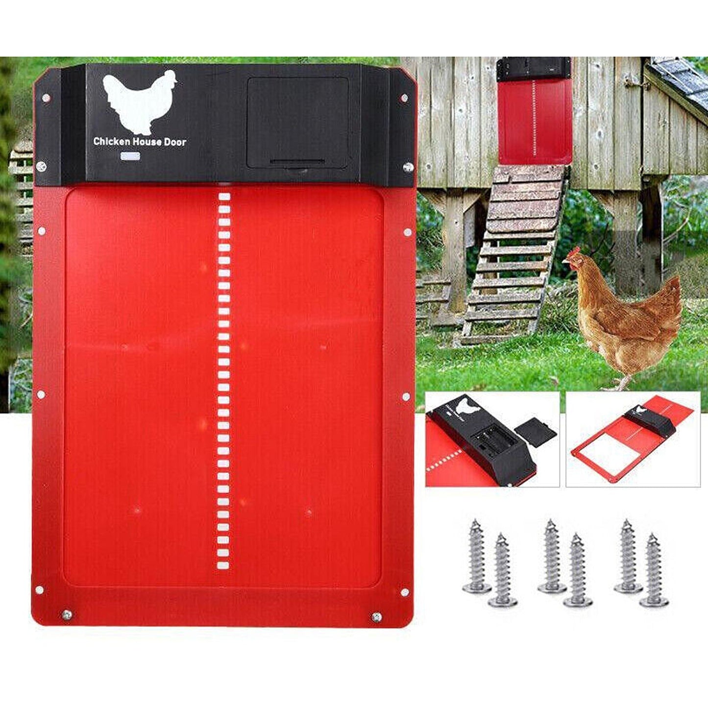 Automatic Light Sensor Chicken Coop Door Opener Waterproof