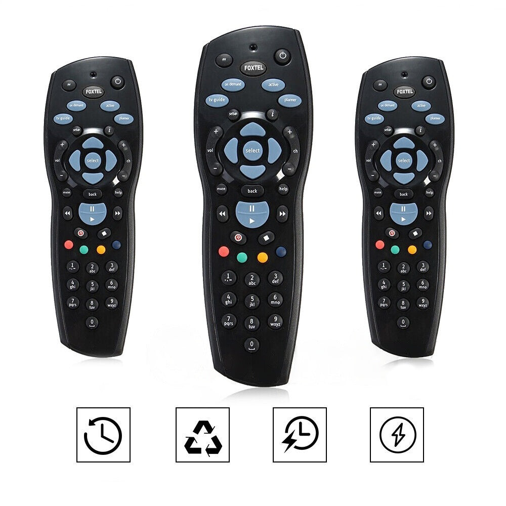 Replacement Remote Control for Foxtel Compatible with PAYTV Q IQ2 IQ3 IQ4 HD