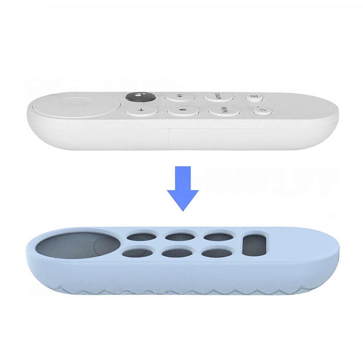 Protective Silicone Cover for Chromecast 2020 Remote Voice Control