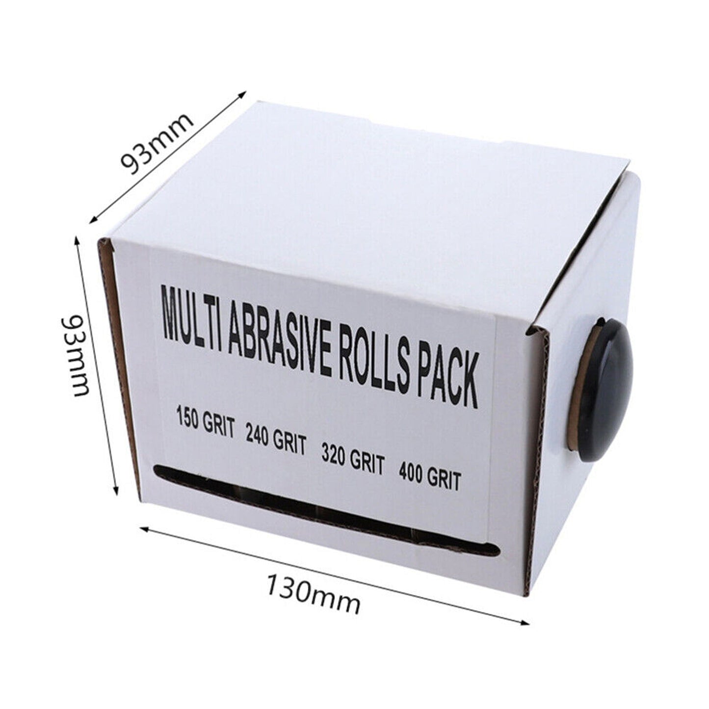 Metalwork Sandpaper Roll with Handy Dispenser Emery Cloth Kit