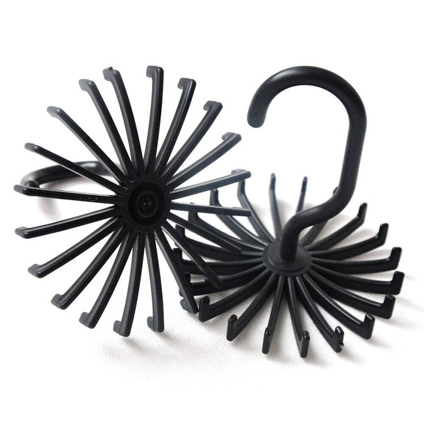 Clothes Organizer Rotating Hanger Stand for Ties Belts and Scarves