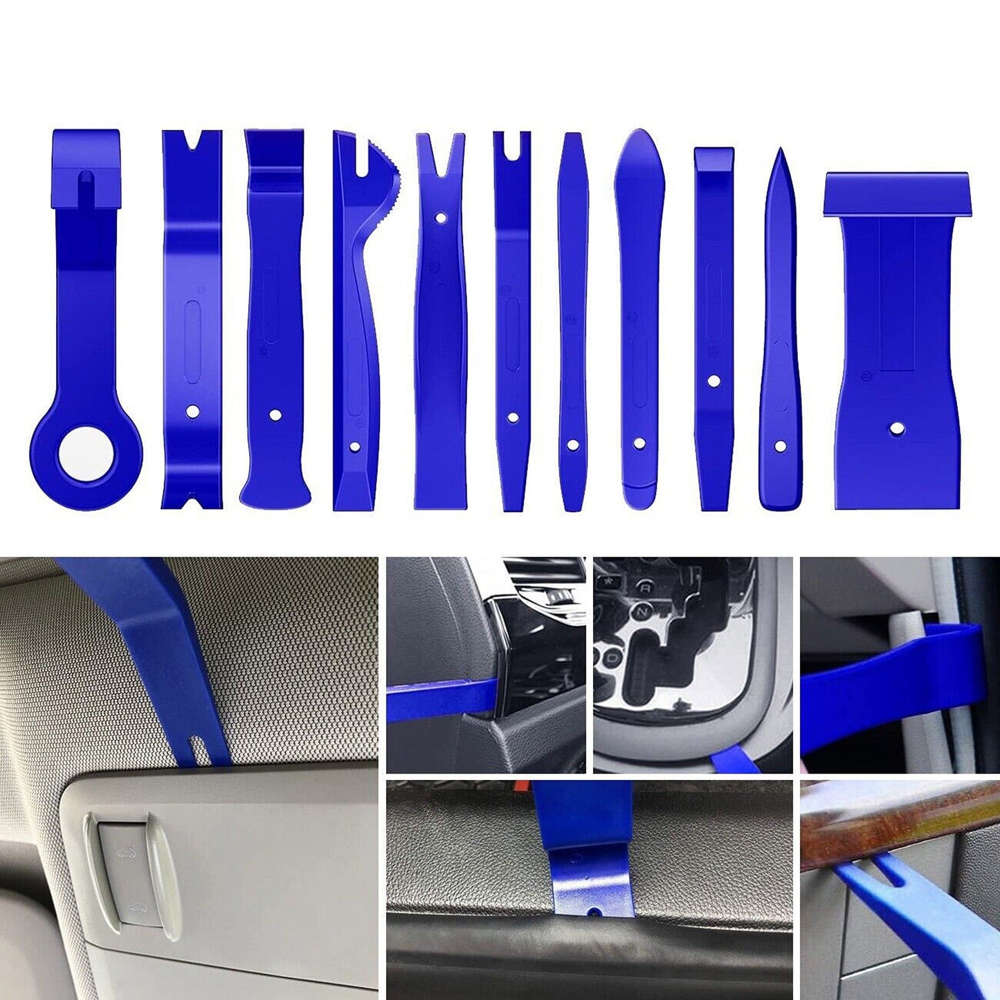 200-Piece Trim Removal Tool Kit Plastic Fastener and Panel Removal Tools