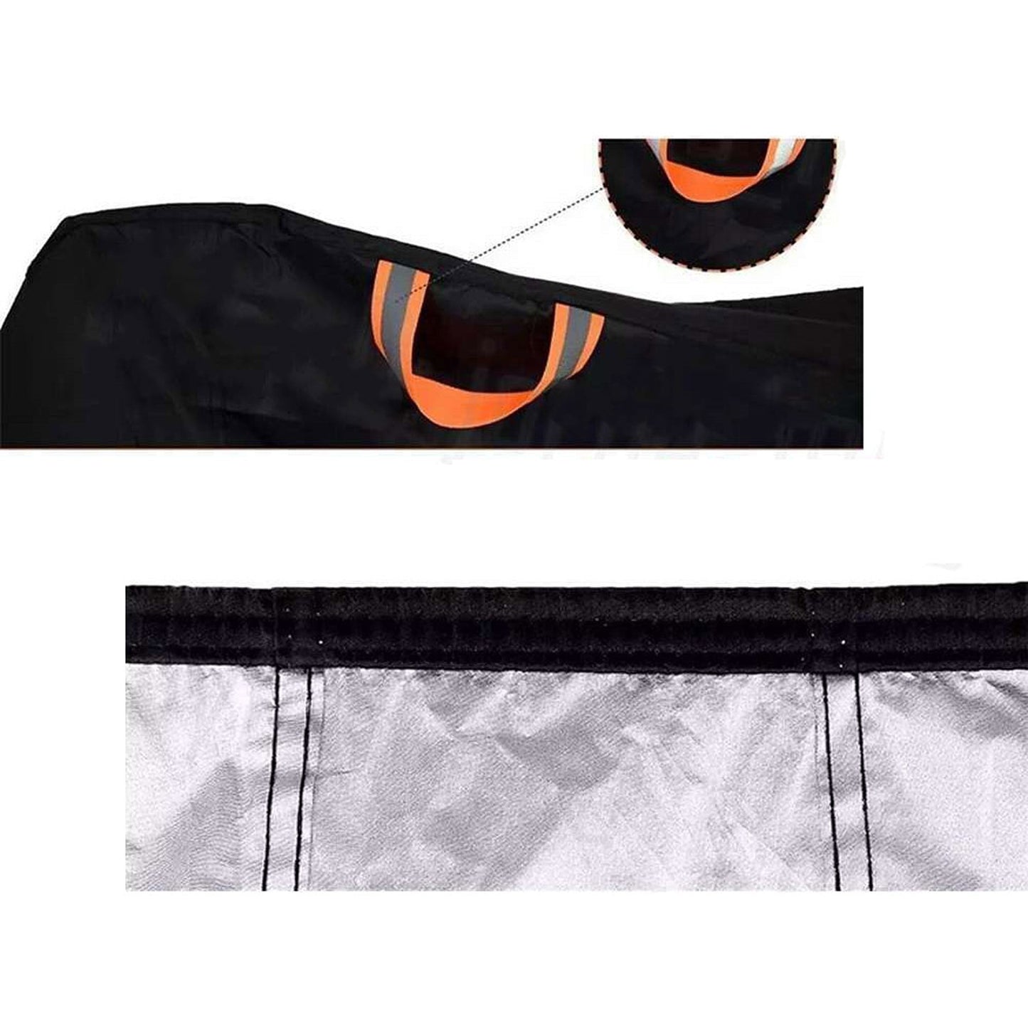 Outdoor Bike Cover UV Protective Waterproof and Heavy-Duty Fabric 210T