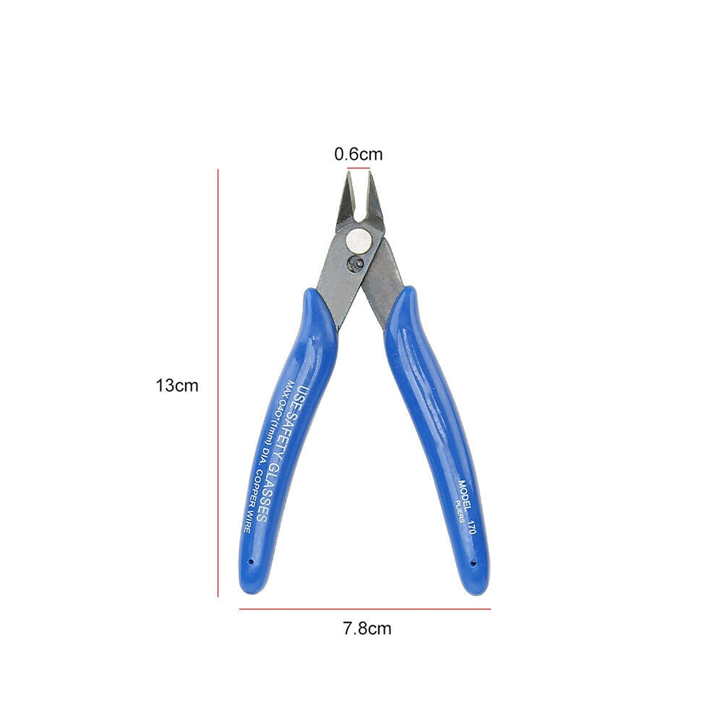 5-Pack Mini Precision Wire Snips and Cable Cutters