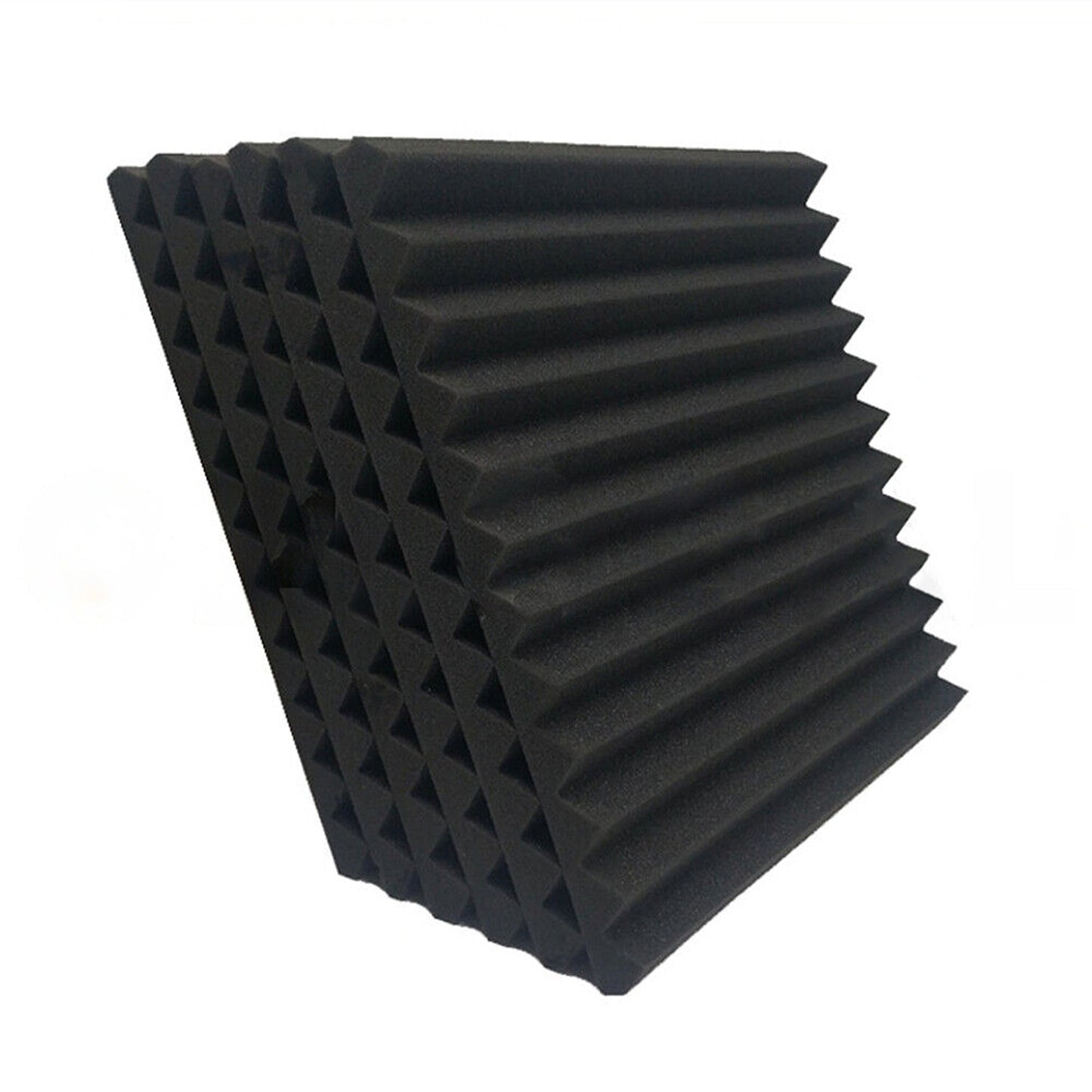 Karaoke Studio Acoustic Foam Panels Sound Absorption Proofing 48pcs