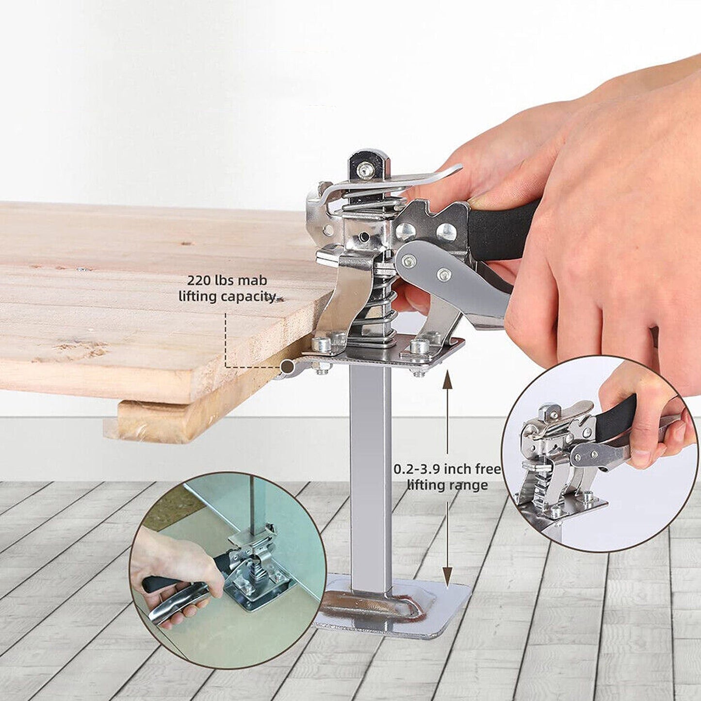 2pcs Door Use Labor Saving Arm Precision Clamping Jack Tool